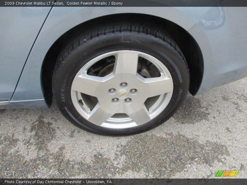 Golden Pewter Metallic / Ebony 2009 Chevrolet Malibu LT Sedan