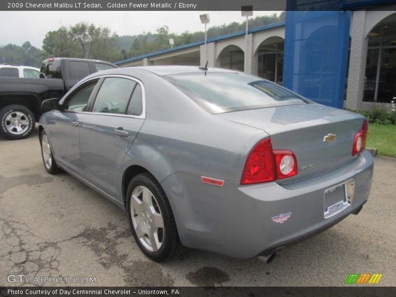 Golden Pewter Metallic / Ebony 2009 Chevrolet Malibu LT Sedan