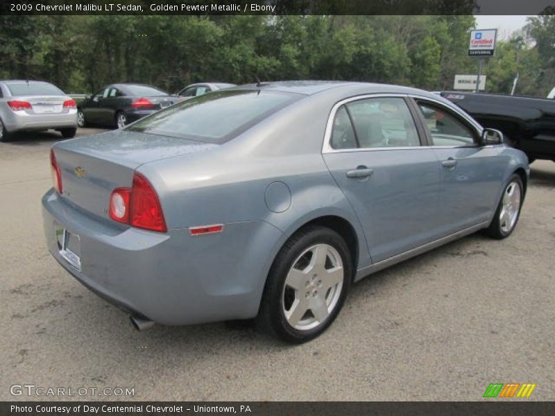 Golden Pewter Metallic / Ebony 2009 Chevrolet Malibu LT Sedan