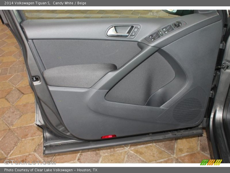 Candy White / Beige 2014 Volkswagen Tiguan S