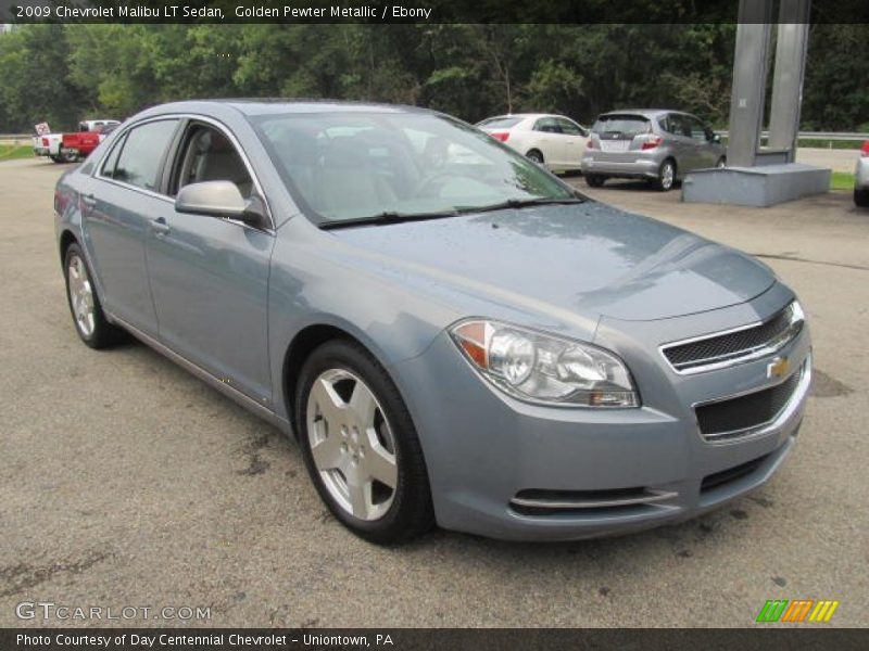Golden Pewter Metallic / Ebony 2009 Chevrolet Malibu LT Sedan