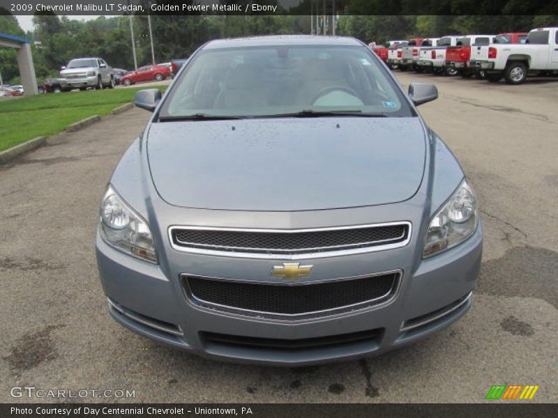 Golden Pewter Metallic / Ebony 2009 Chevrolet Malibu LT Sedan