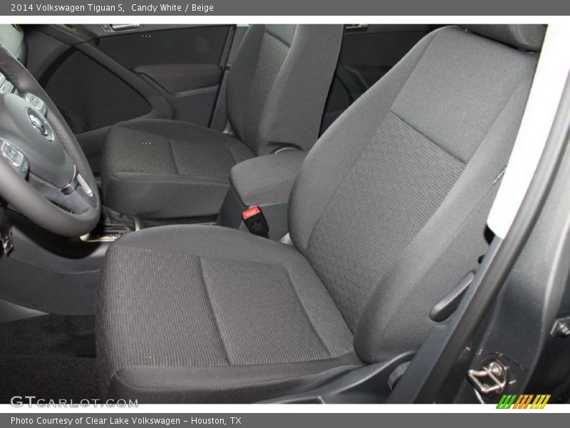 Candy White / Beige 2014 Volkswagen Tiguan S