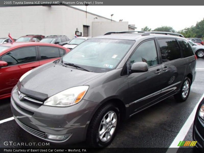 Phantom Gray Pearl / Stone 2005 Toyota Sienna XLE Limited AWD