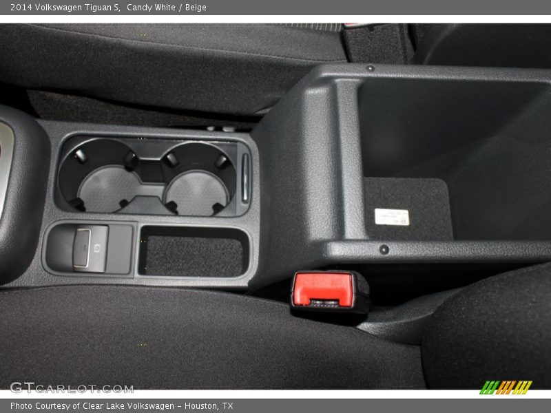Candy White / Beige 2014 Volkswagen Tiguan S
