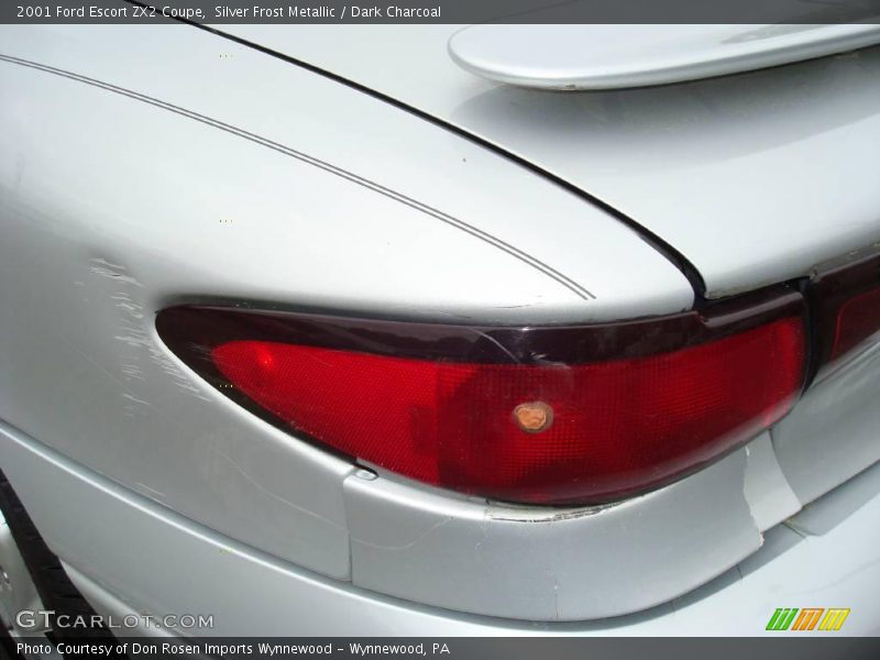 Silver Frost Metallic / Dark Charcoal 2001 Ford Escort ZX2 Coupe