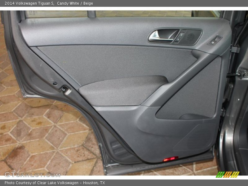Candy White / Beige 2014 Volkswagen Tiguan S