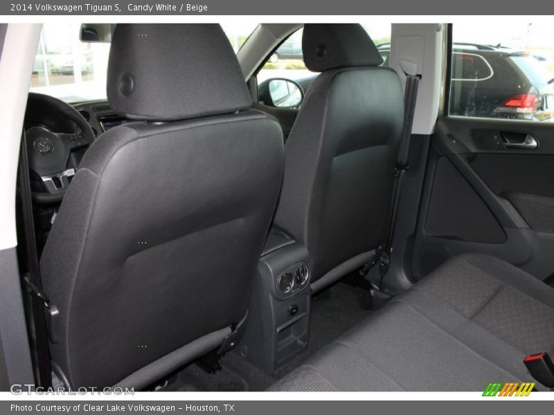 Candy White / Beige 2014 Volkswagen Tiguan S