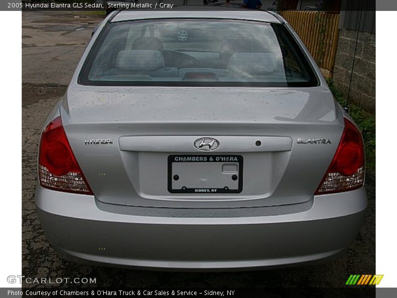 Sterling Metallic / Gray 2005 Hyundai Elantra GLS Sedan