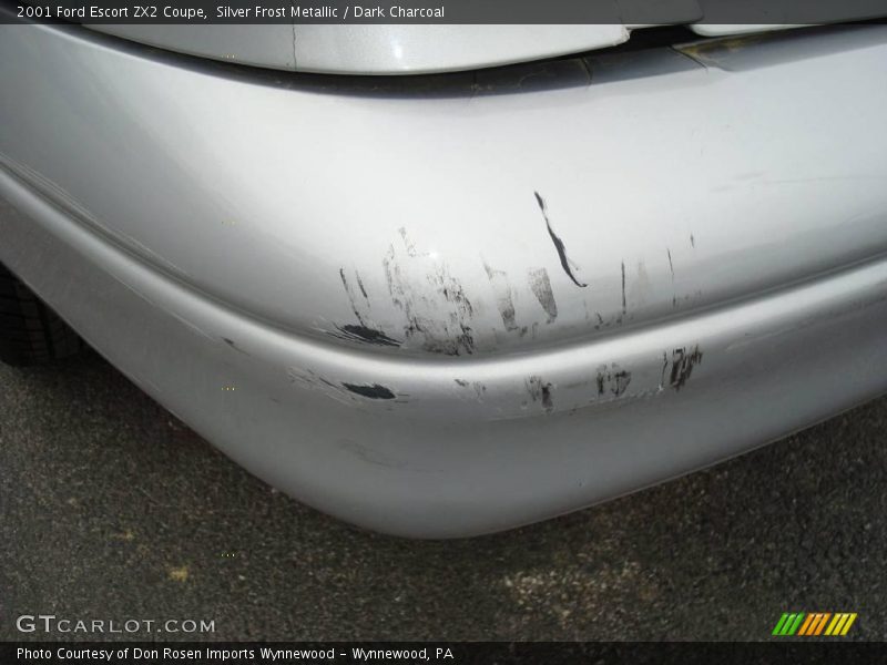 Silver Frost Metallic / Dark Charcoal 2001 Ford Escort ZX2 Coupe