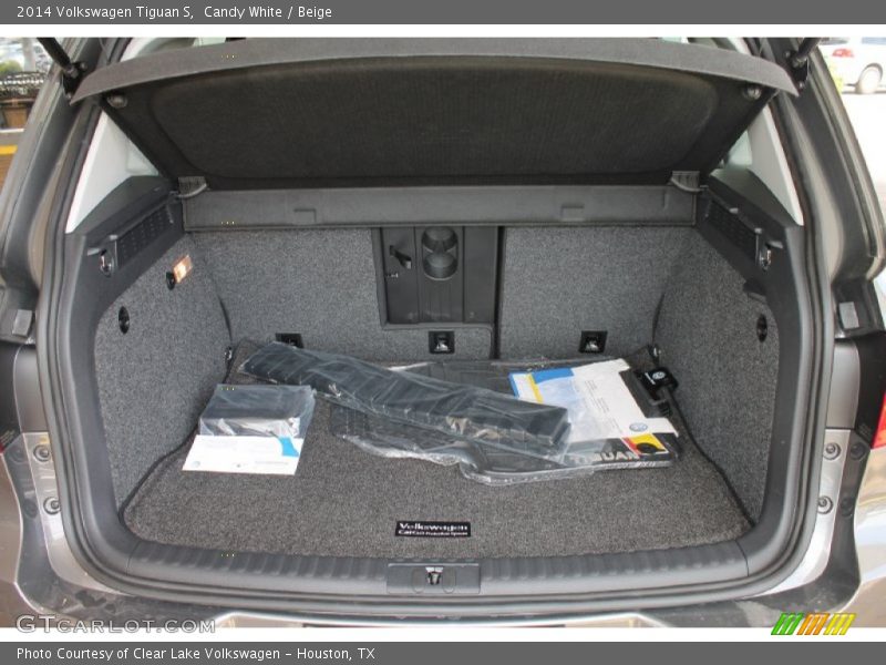 Candy White / Beige 2014 Volkswagen Tiguan S