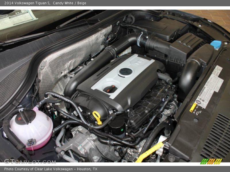 Candy White / Beige 2014 Volkswagen Tiguan S