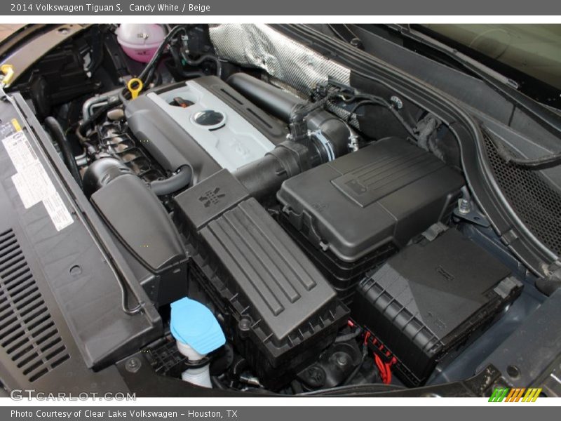 Candy White / Beige 2014 Volkswagen Tiguan S