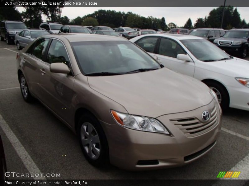 Desert Sand Mica / Bisque 2007 Toyota Camry LE