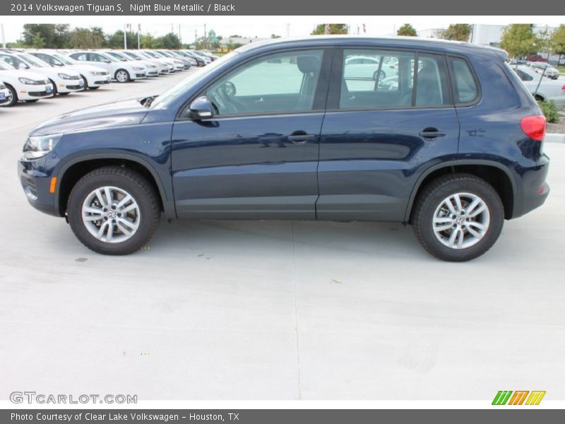  2014 Tiguan S Night Blue Metallic