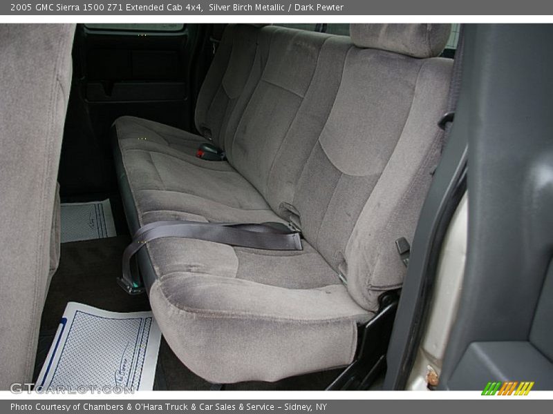 Silver Birch Metallic / Dark Pewter 2005 GMC Sierra 1500 Z71 Extended Cab 4x4