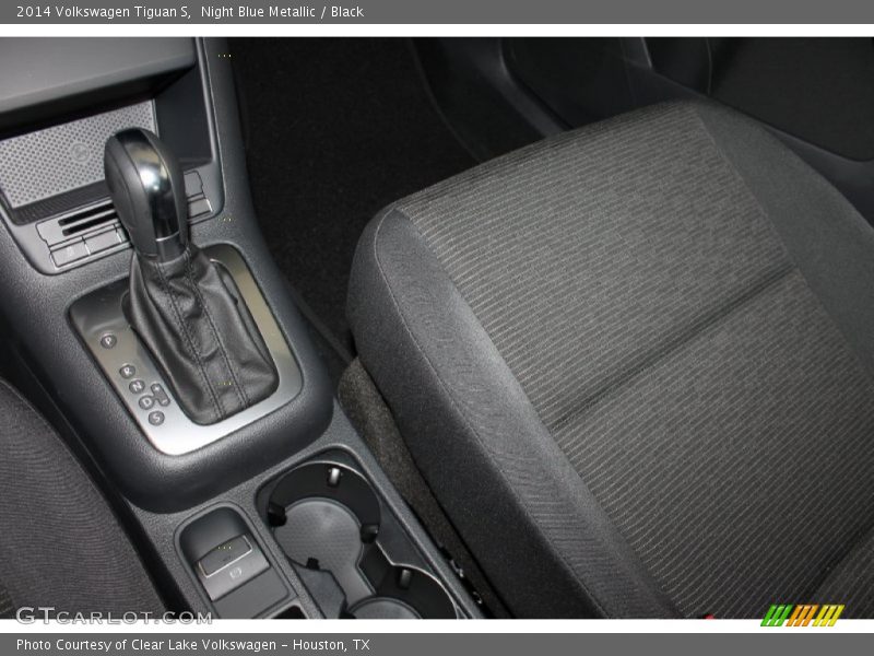 Night Blue Metallic / Black 2014 Volkswagen Tiguan S