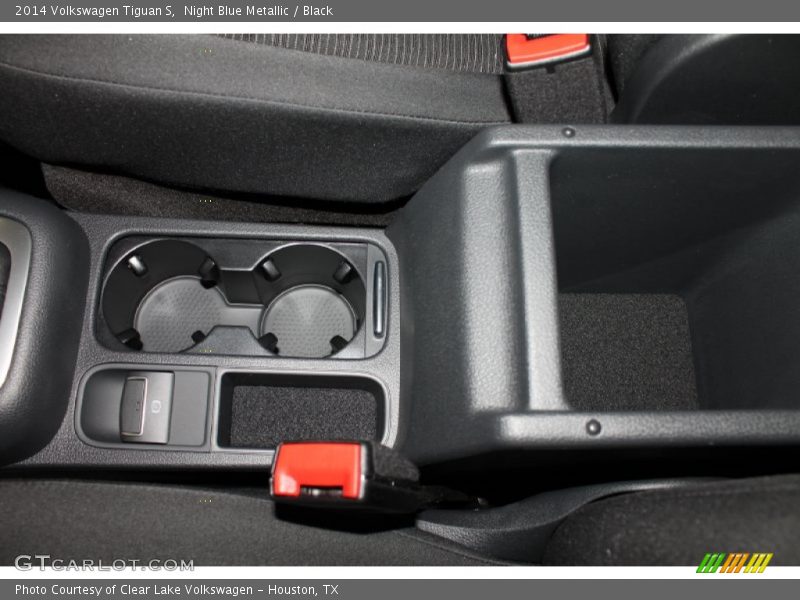Night Blue Metallic / Black 2014 Volkswagen Tiguan S