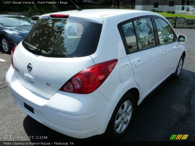  2007 Versa SL Fresh Powder