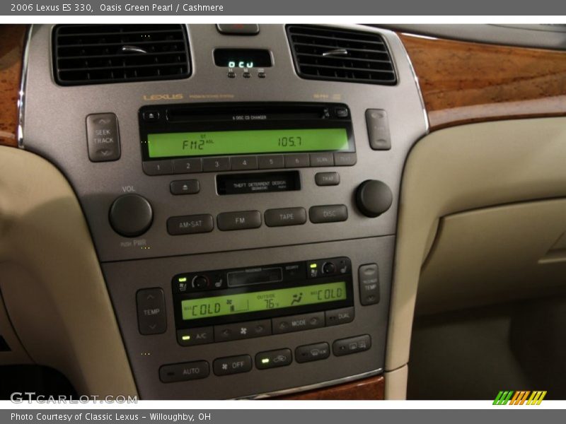 Controls of 2006 ES 330