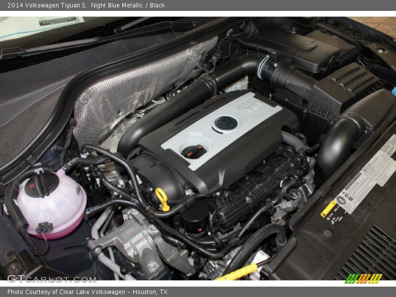 Night Blue Metallic / Black 2014 Volkswagen Tiguan S