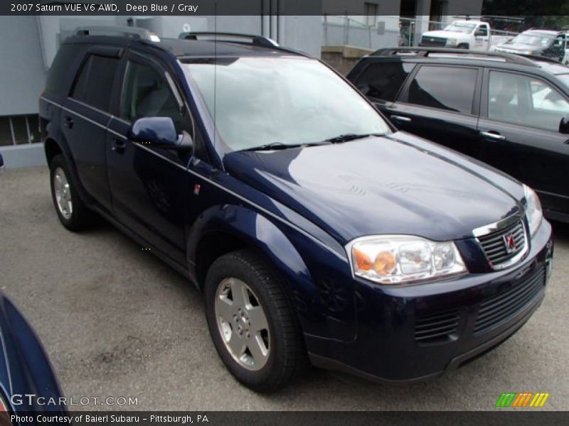 Deep Blue / Gray 2007 Saturn VUE V6 AWD