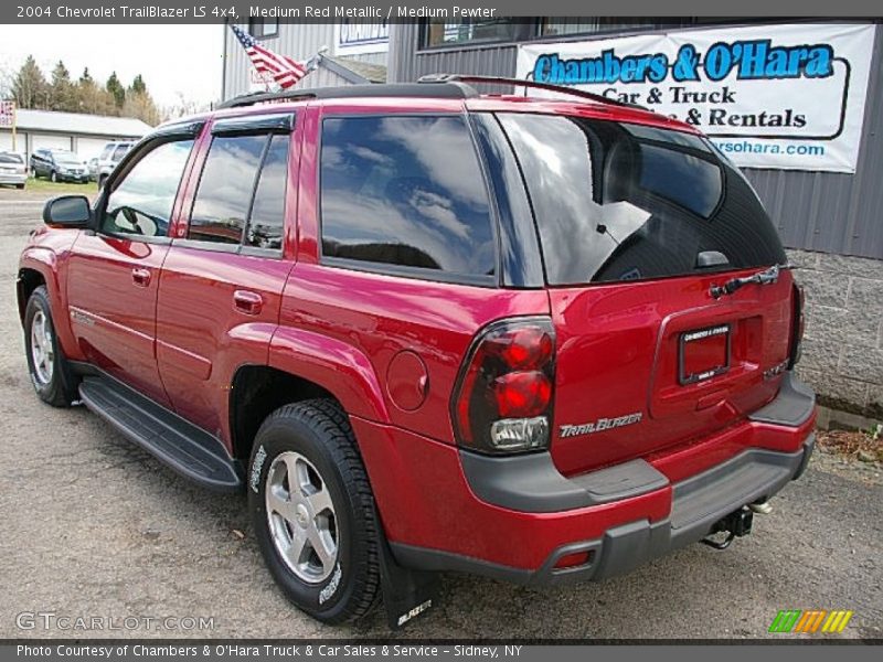 Medium Red Metallic / Medium Pewter 2004 Chevrolet TrailBlazer LS 4x4