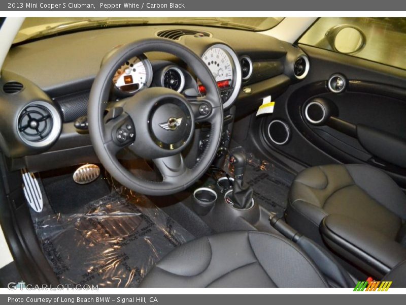 Pepper White / Carbon Black 2013 Mini Cooper S Clubman