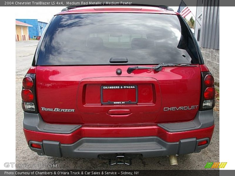 Medium Red Metallic / Medium Pewter 2004 Chevrolet TrailBlazer LS 4x4