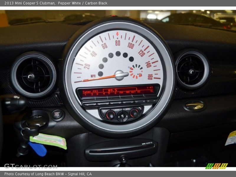 Pepper White / Carbon Black 2013 Mini Cooper S Clubman