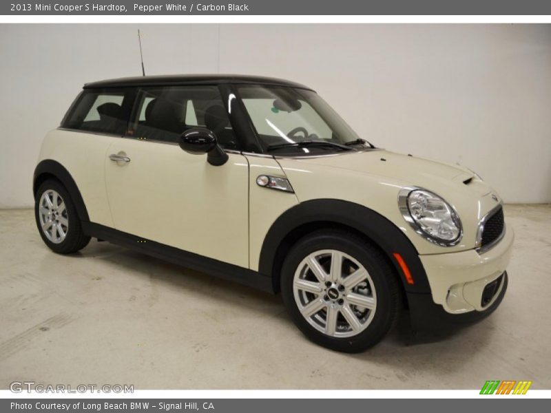 Pepper White / Carbon Black 2013 Mini Cooper S Hardtop