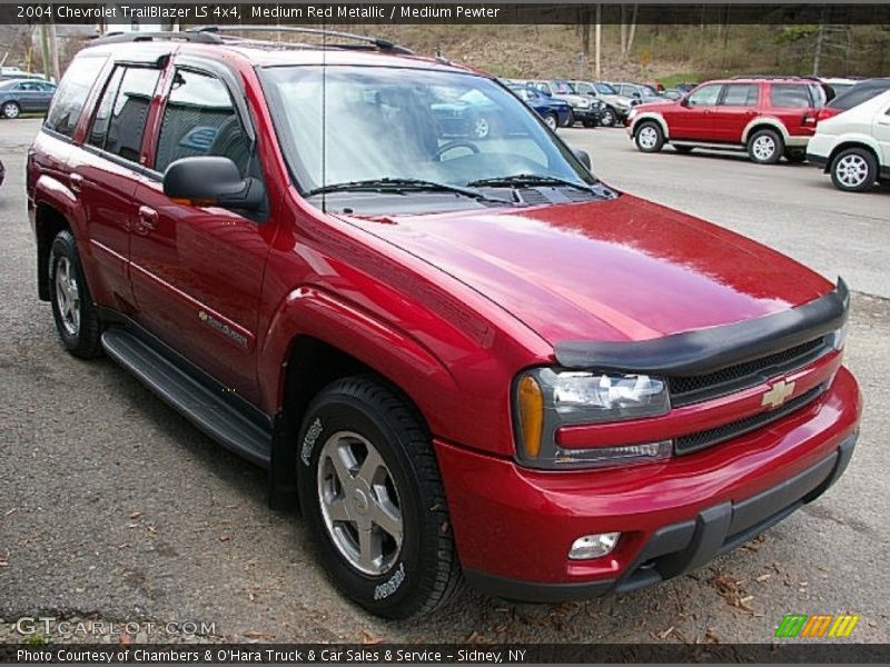 Medium Red Metallic / Medium Pewter 2004 Chevrolet TrailBlazer LS 4x4