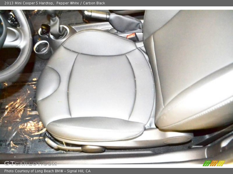 Pepper White / Carbon Black 2013 Mini Cooper S Hardtop