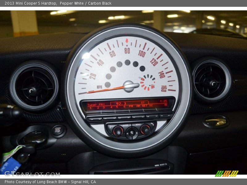 Pepper White / Carbon Black 2013 Mini Cooper S Hardtop