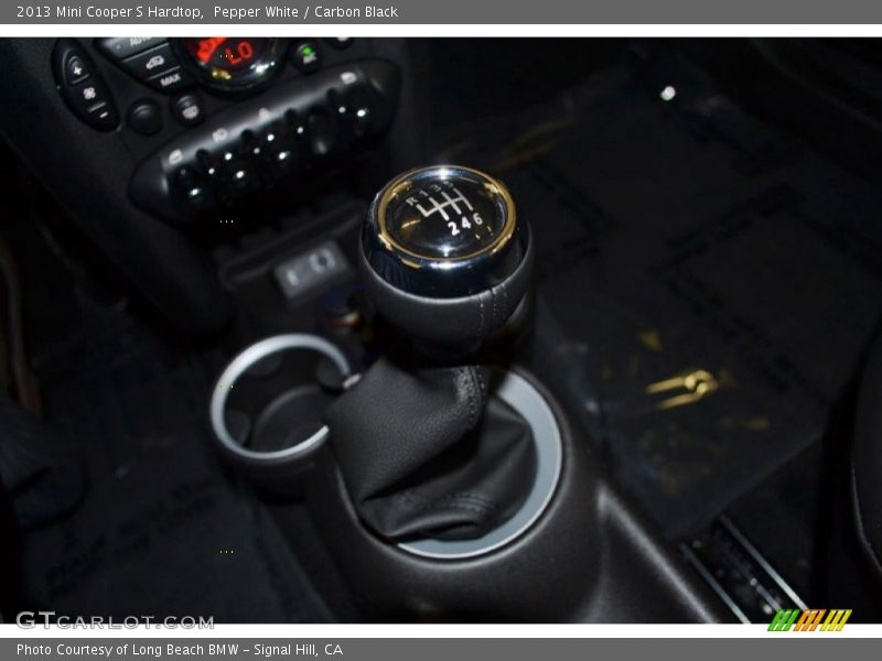 Pepper White / Carbon Black 2013 Mini Cooper S Hardtop