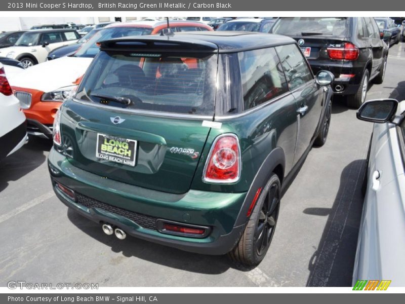 British Racing Green II Metallic / Carbon Black 2013 Mini Cooper S Hardtop