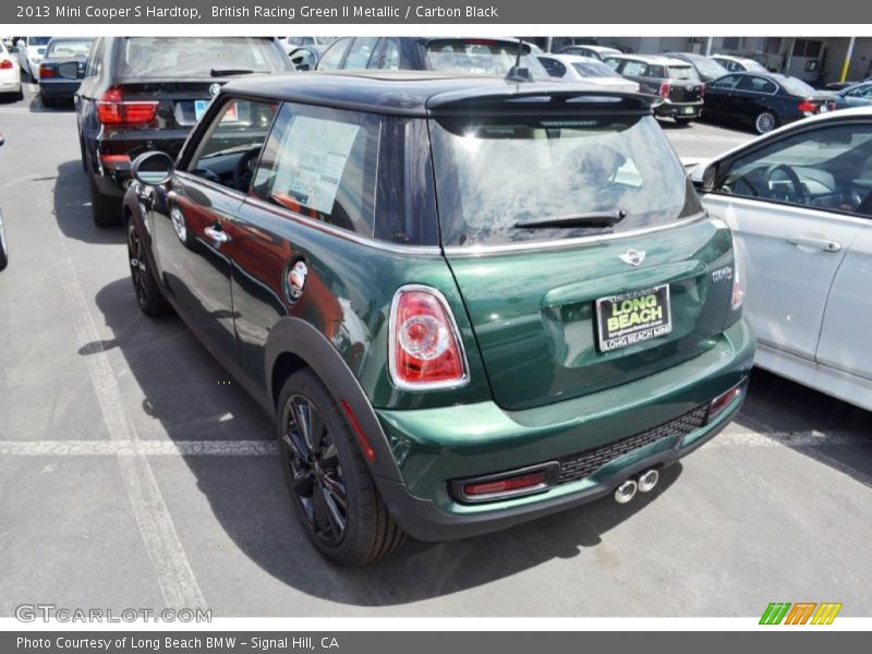 British Racing Green II Metallic / Carbon Black 2013 Mini Cooper S Hardtop