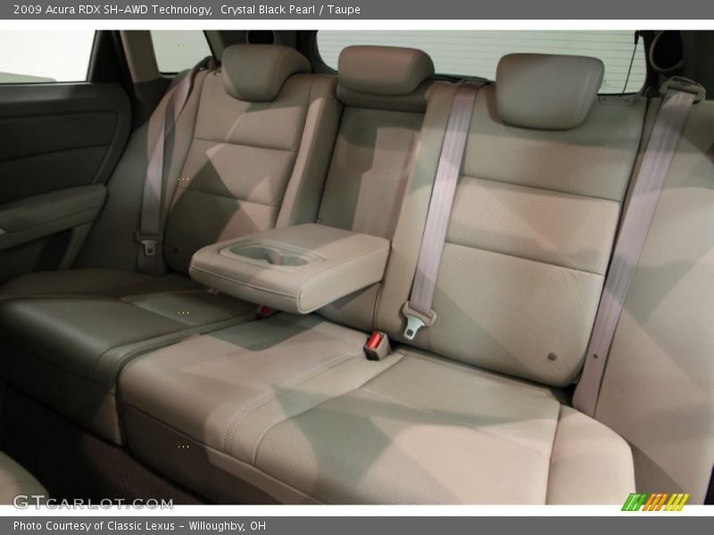 Crystal Black Pearl / Taupe 2009 Acura RDX SH-AWD Technology