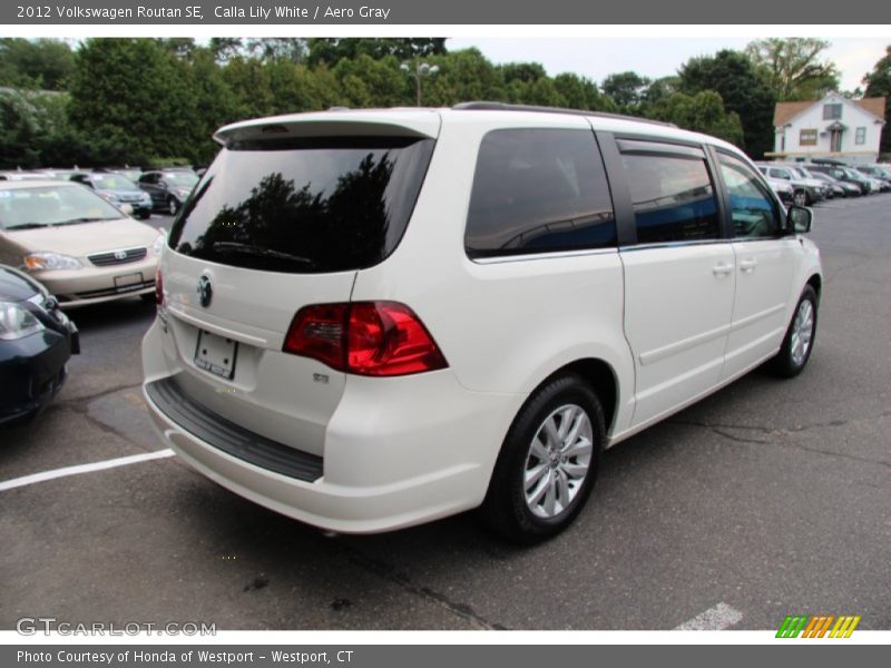 Calla Lily White / Aero Gray 2012 Volkswagen Routan SE