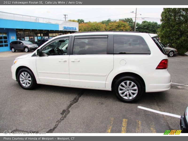 Calla Lily White / Aero Gray 2012 Volkswagen Routan SE