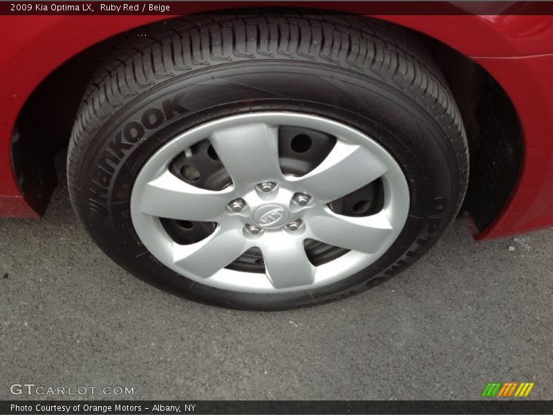 Ruby Red / Beige 2009 Kia Optima LX