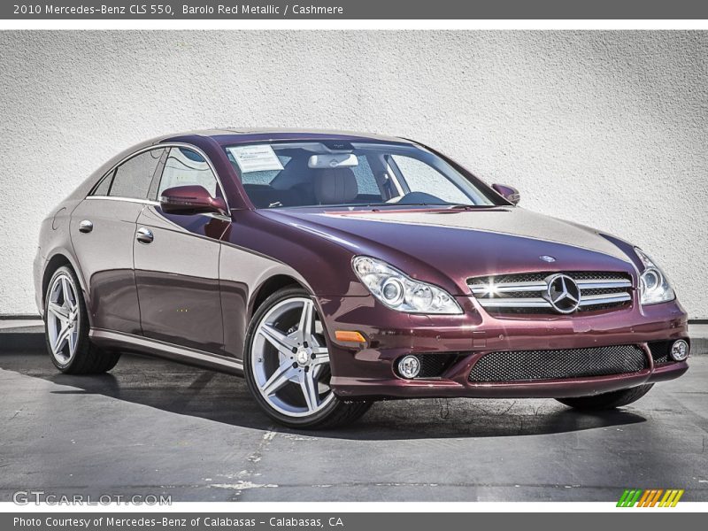 Front 3/4 View of 2010 CLS 550