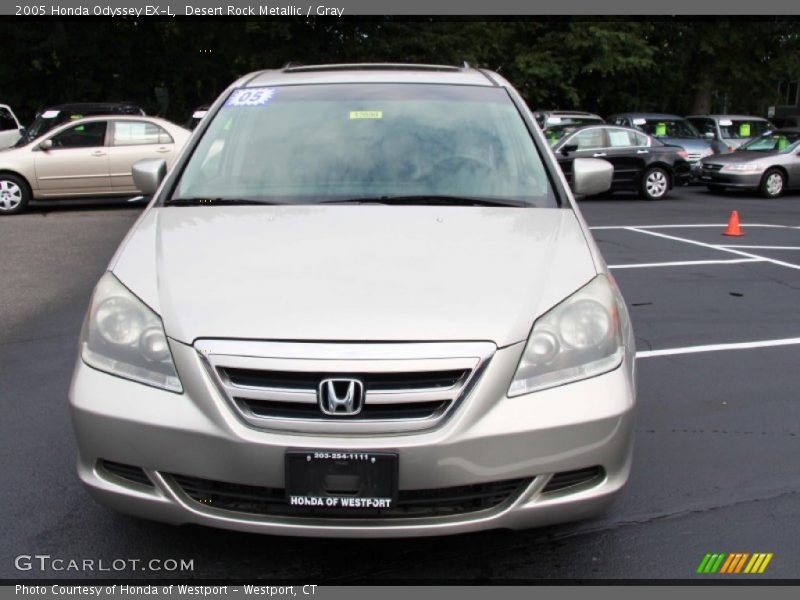 Desert Rock Metallic / Gray 2005 Honda Odyssey EX-L