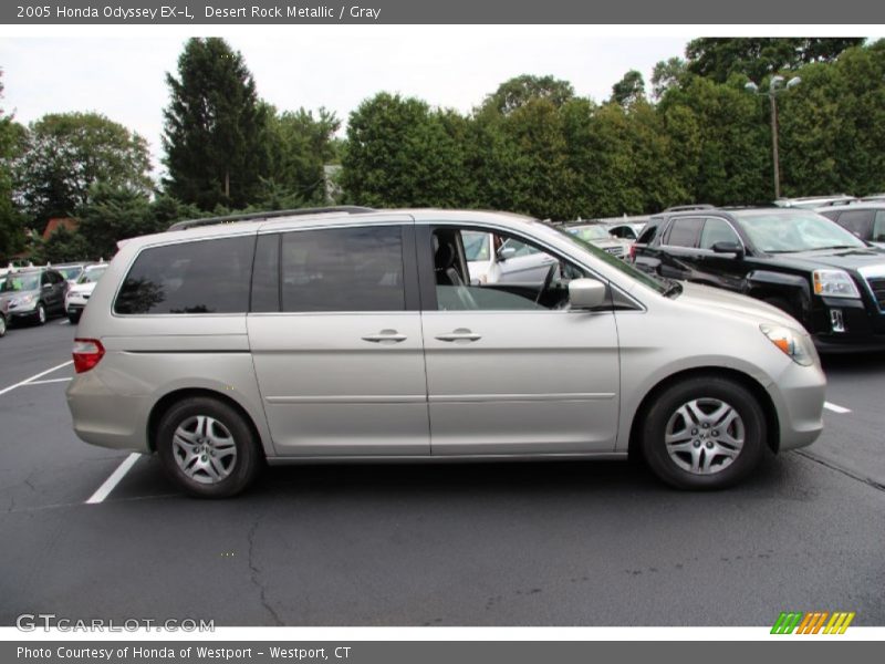 Desert Rock Metallic / Gray 2005 Honda Odyssey EX-L