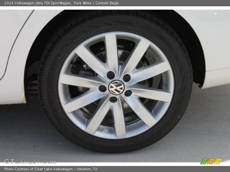  2014 Jetta TDI SportWagen Wheel