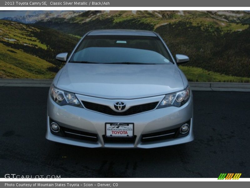 Classic Silver Metallic / Black/Ash 2013 Toyota Camry SE