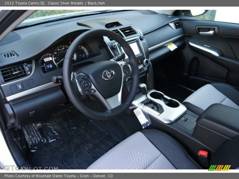 Classic Silver Metallic / Black/Ash 2013 Toyota Camry SE