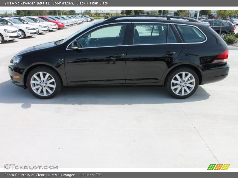  2014 Jetta TDI SportWagen Black