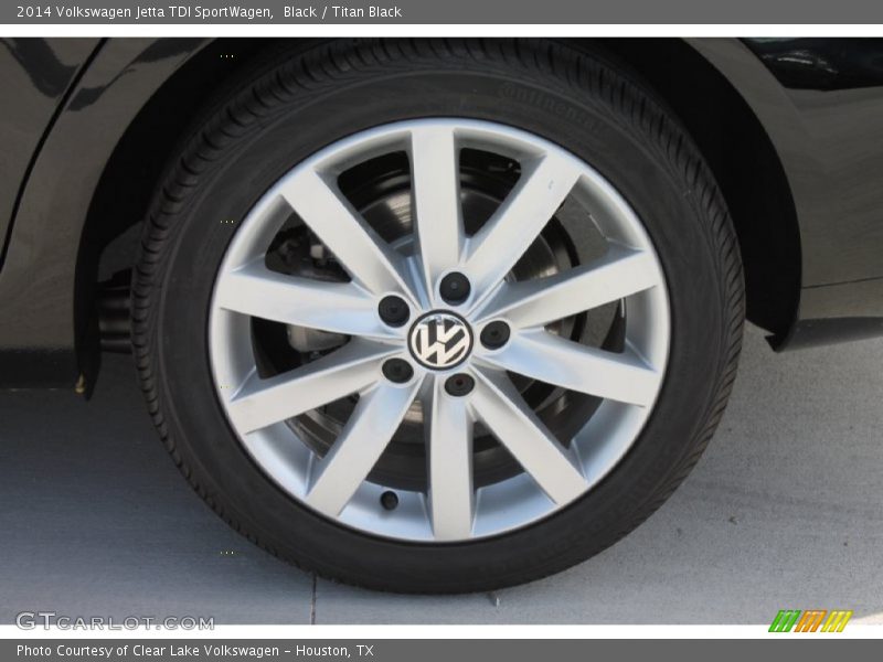  2014 Jetta TDI SportWagen Wheel