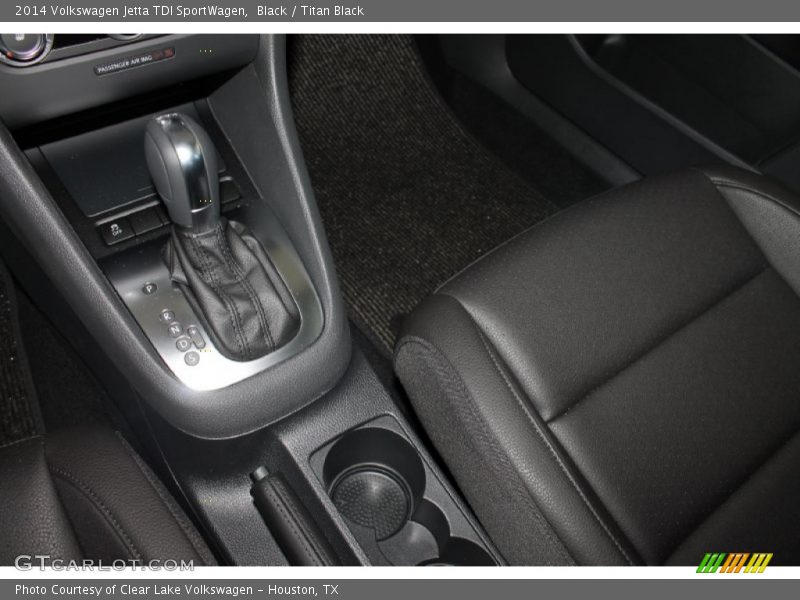 Black / Titan Black 2014 Volkswagen Jetta TDI SportWagen